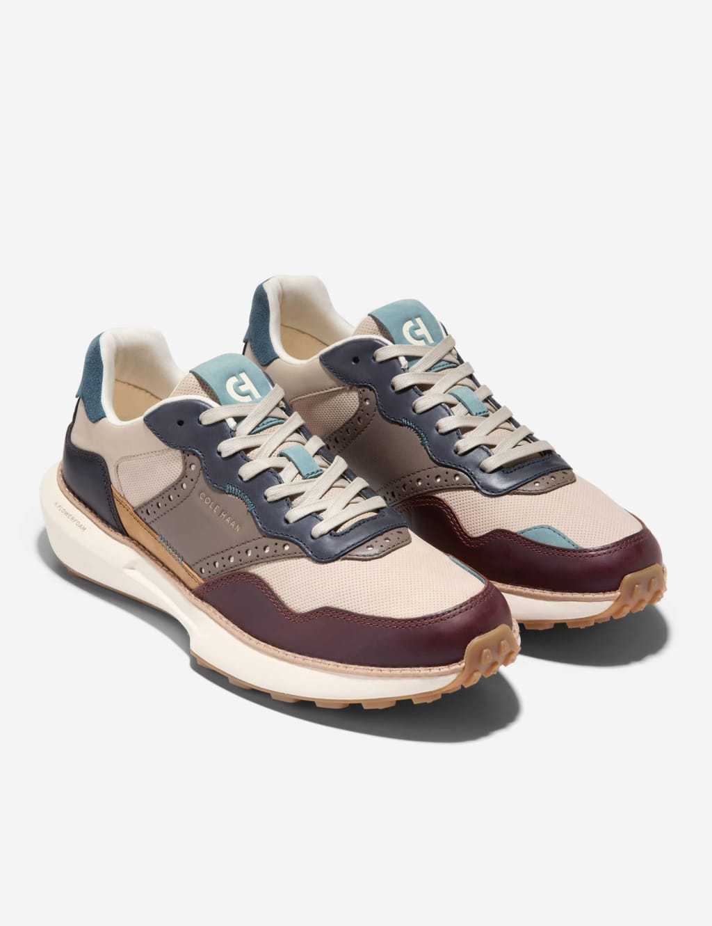 Leather Lace Up Trainers 2 of 6