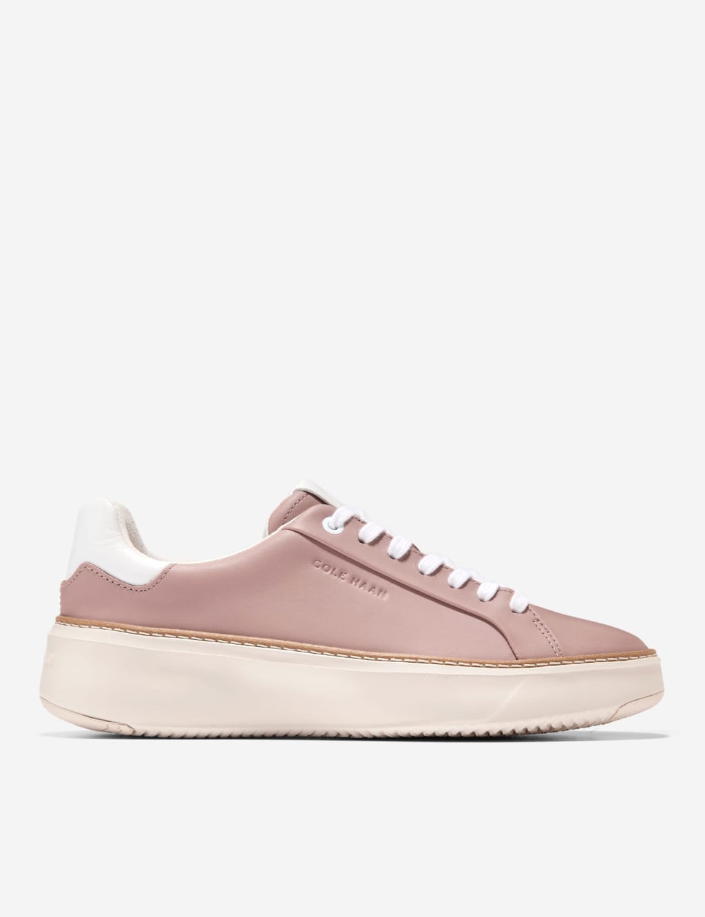 Grandpro Topspin Leather Lace Up Trainers 1 of 6