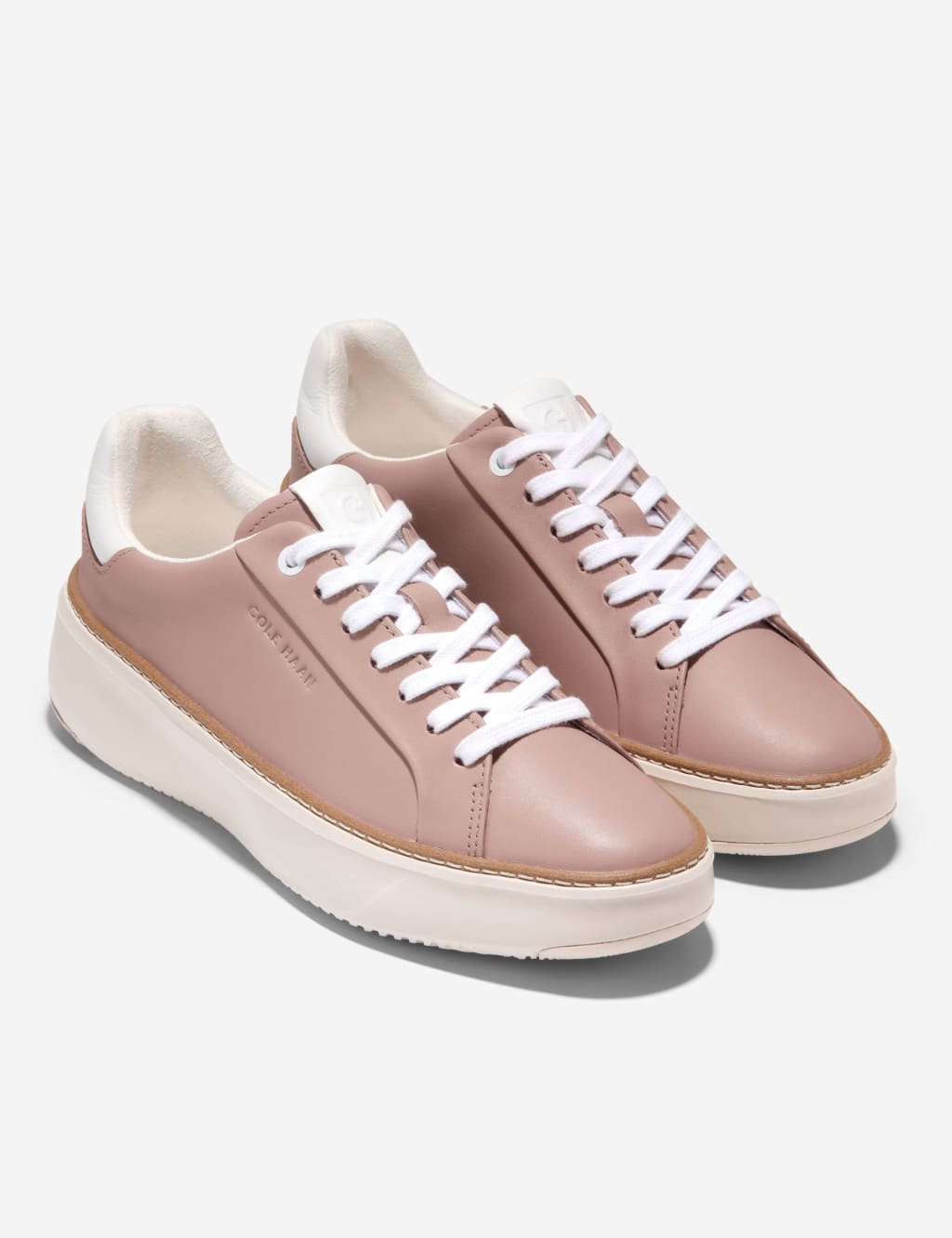 Grandpro Topspin Leather Lace Up Trainers 3 of 6