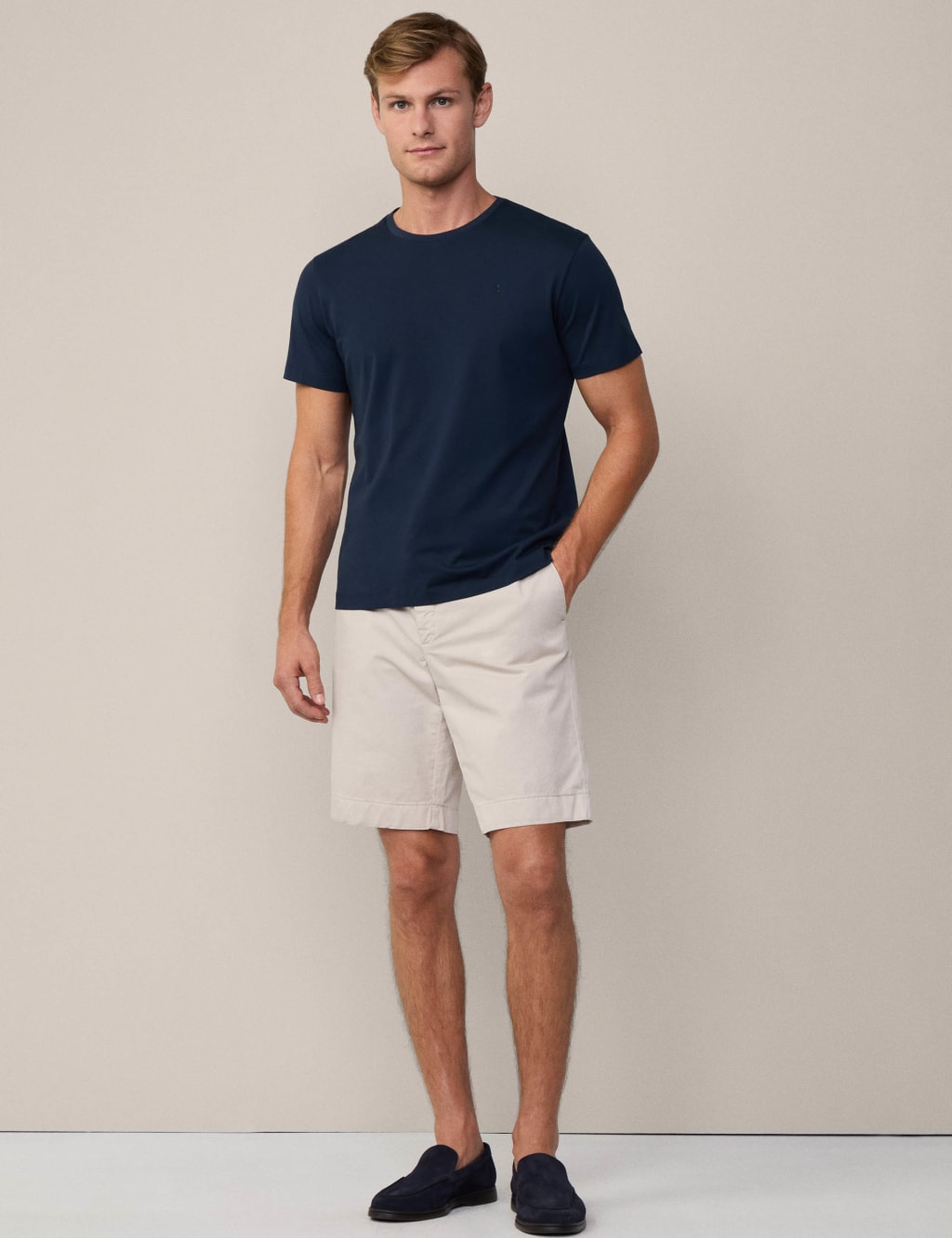 Pure Cotton Crew Neck T-Shirt 4 of 6