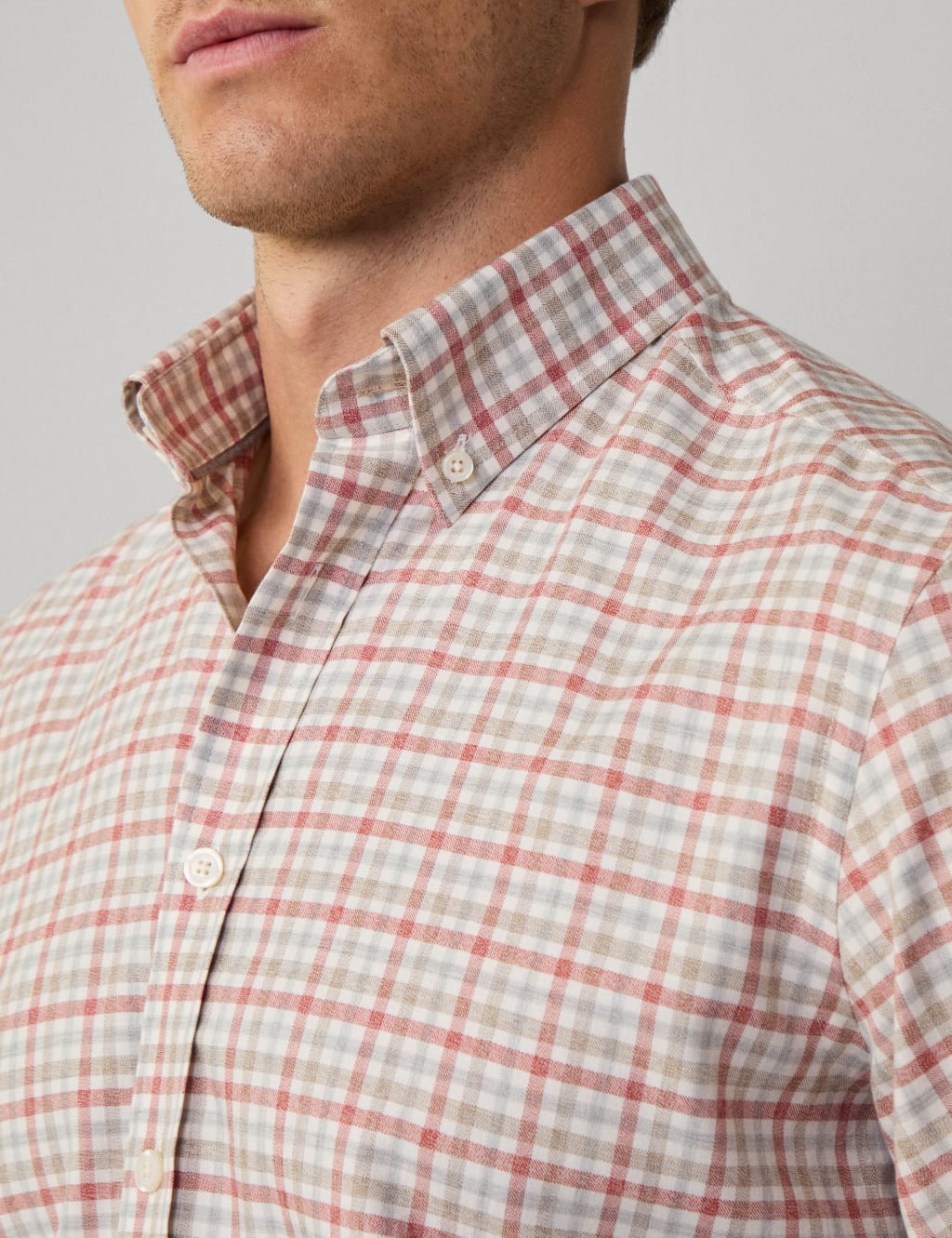 Pure Cotton Check Flannel Shirt 5 of 7