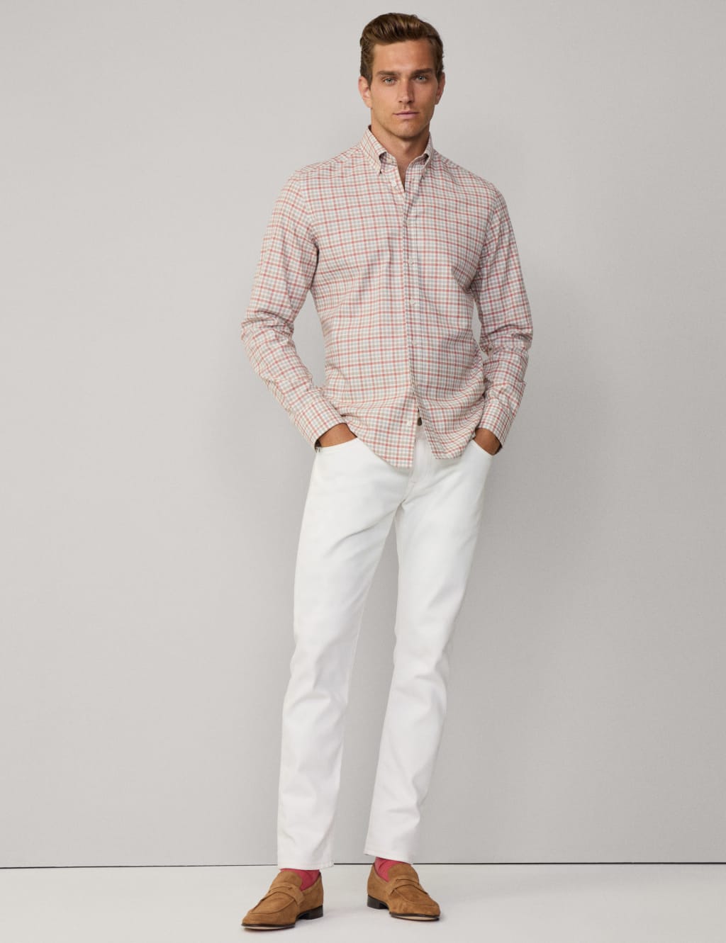 Pure Cotton Check Flannel Shirt 6 of 7