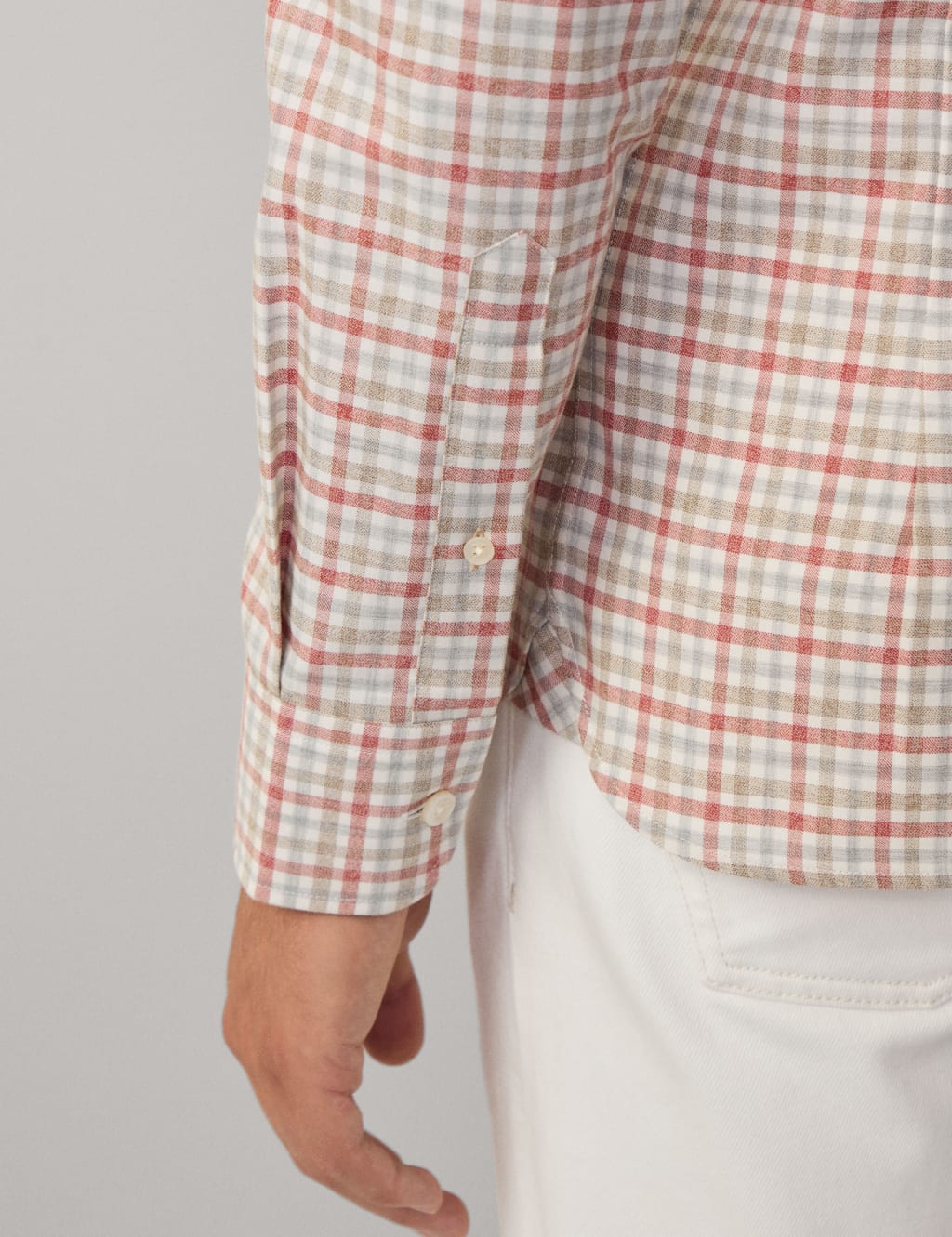 Pure Cotton Check Flannel Shirt 7 of 7