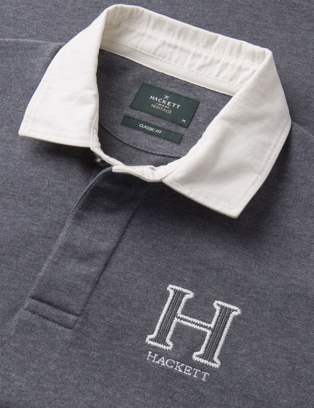 Pure Cotton Long Sleeve Rugby Shirt 2 of 2