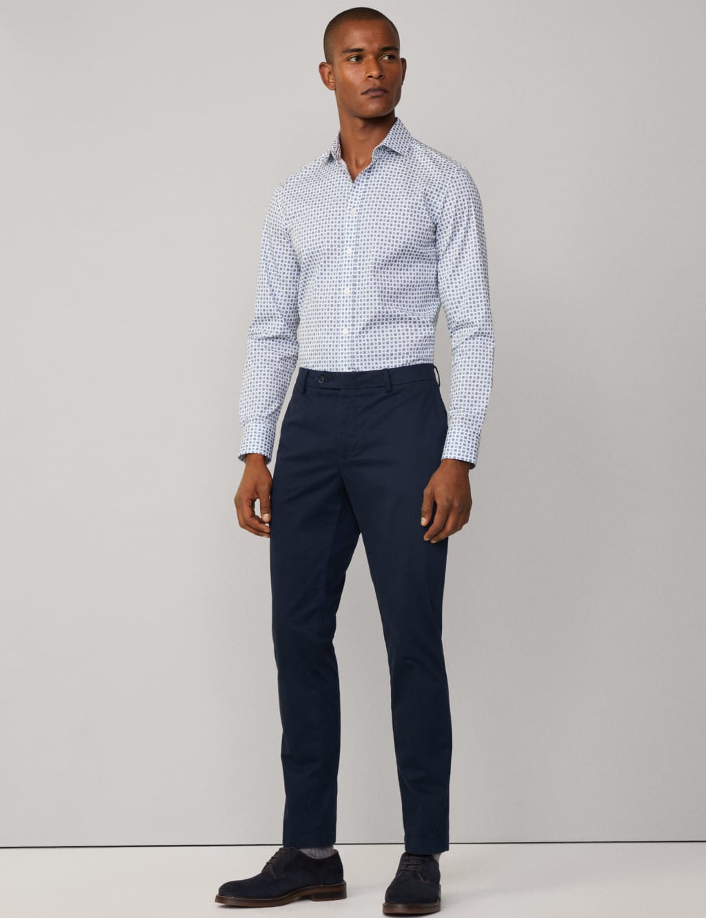 Pure Cotton Foulard Print Oxford Shirt 7 of 7