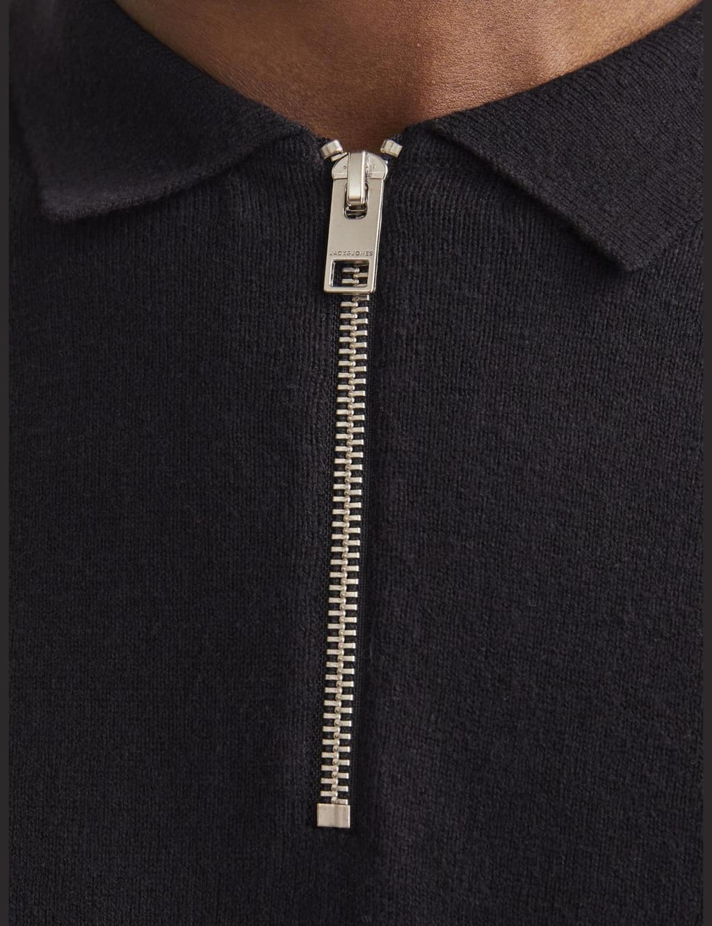 Cotton Rich Half Zip Knitted Jumper 6 of 7