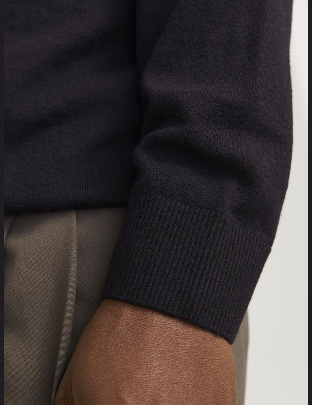 Cotton Rich Half Zip Knitted Jumper 7 of 7