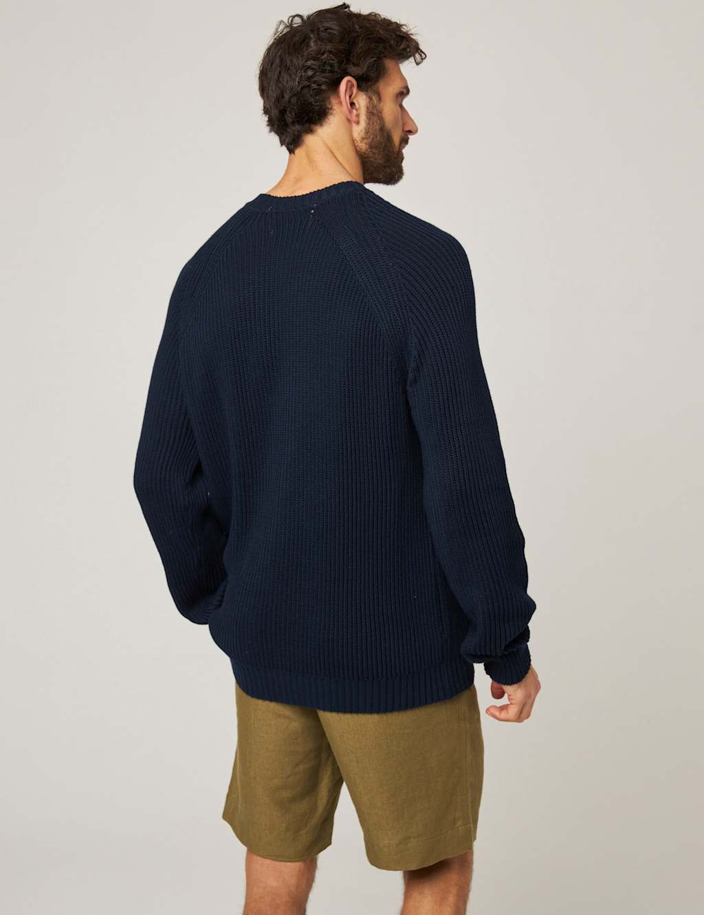 Pure Cotton Ribbed Jumper 6 of 6