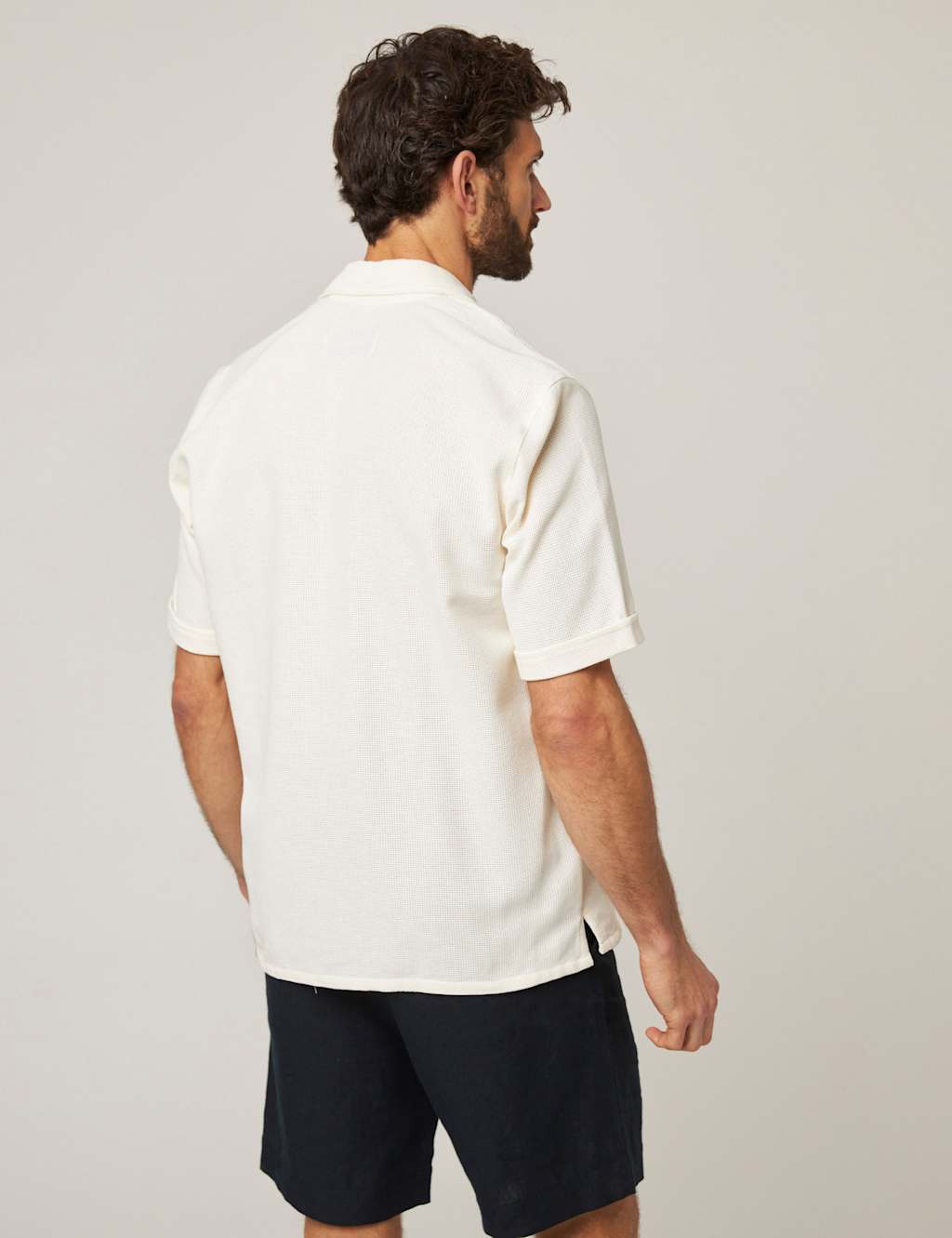 Pure Cotton Revere Collar Shirt 4 of 6