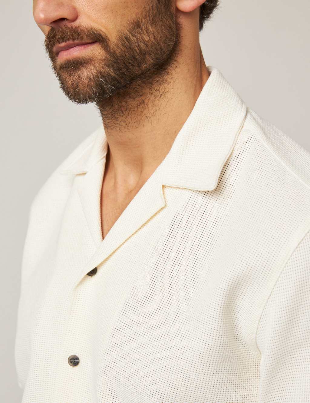 Pure Cotton Revere Collar Shirt 6 of 6