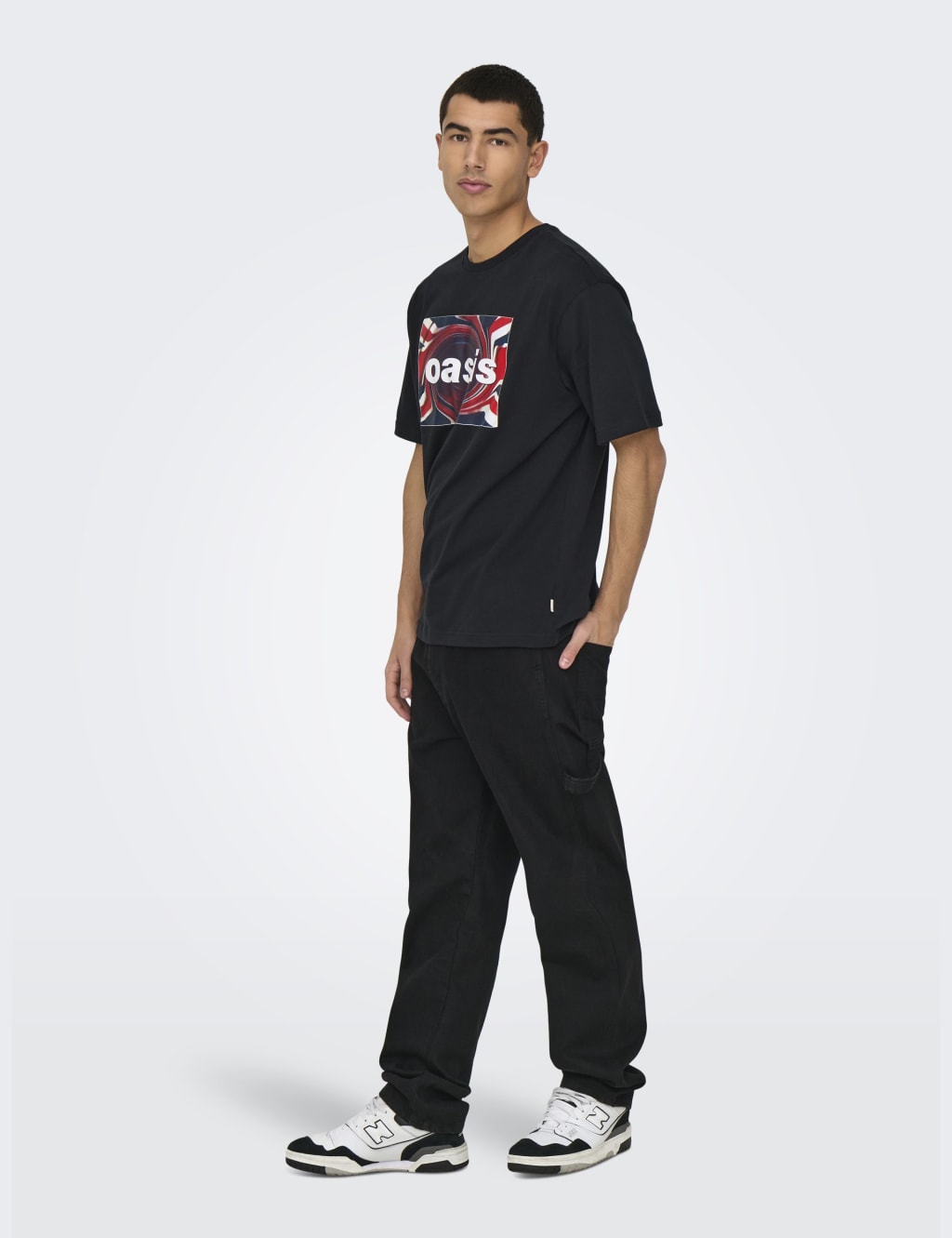 Pure Cotton Oasis Graphic T-Shirt 2 of 5