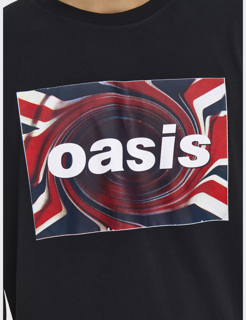 Pure Cotton Oasis Graphic T-Shirt 4 of 5