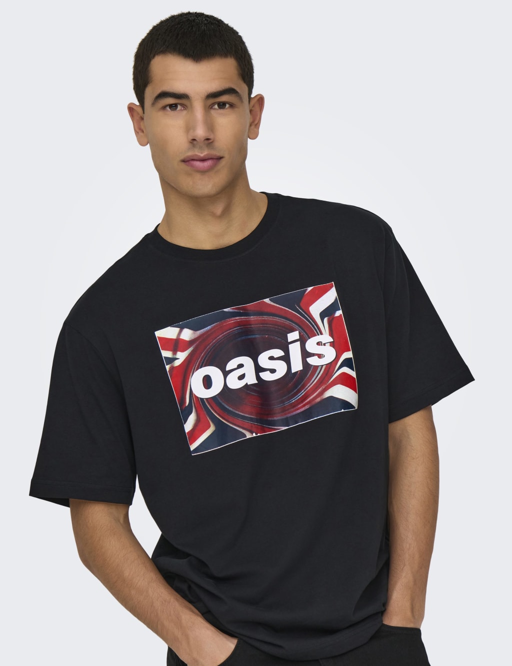 Pure Cotton Oasis Graphic T-Shirt 5 of 5