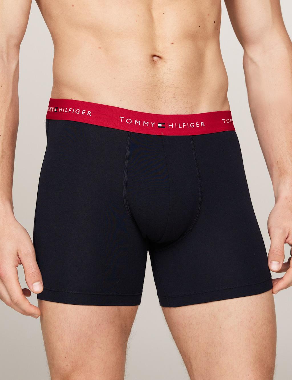3pk Signature Cotton Rich Boxers 7 of 7