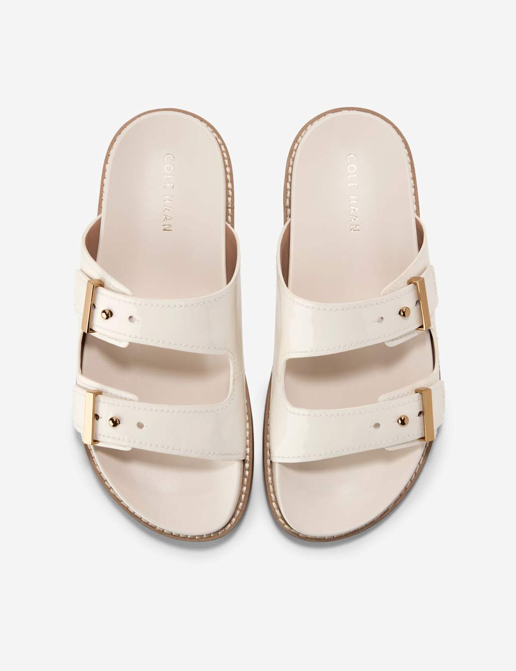 Marisol Patent Leather Double Strap Sandals 4 of 6