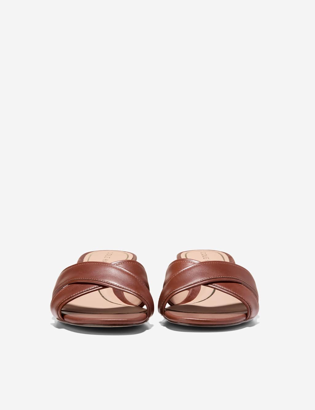 Leather Block Heel Open Toe Sandals 4 of 7