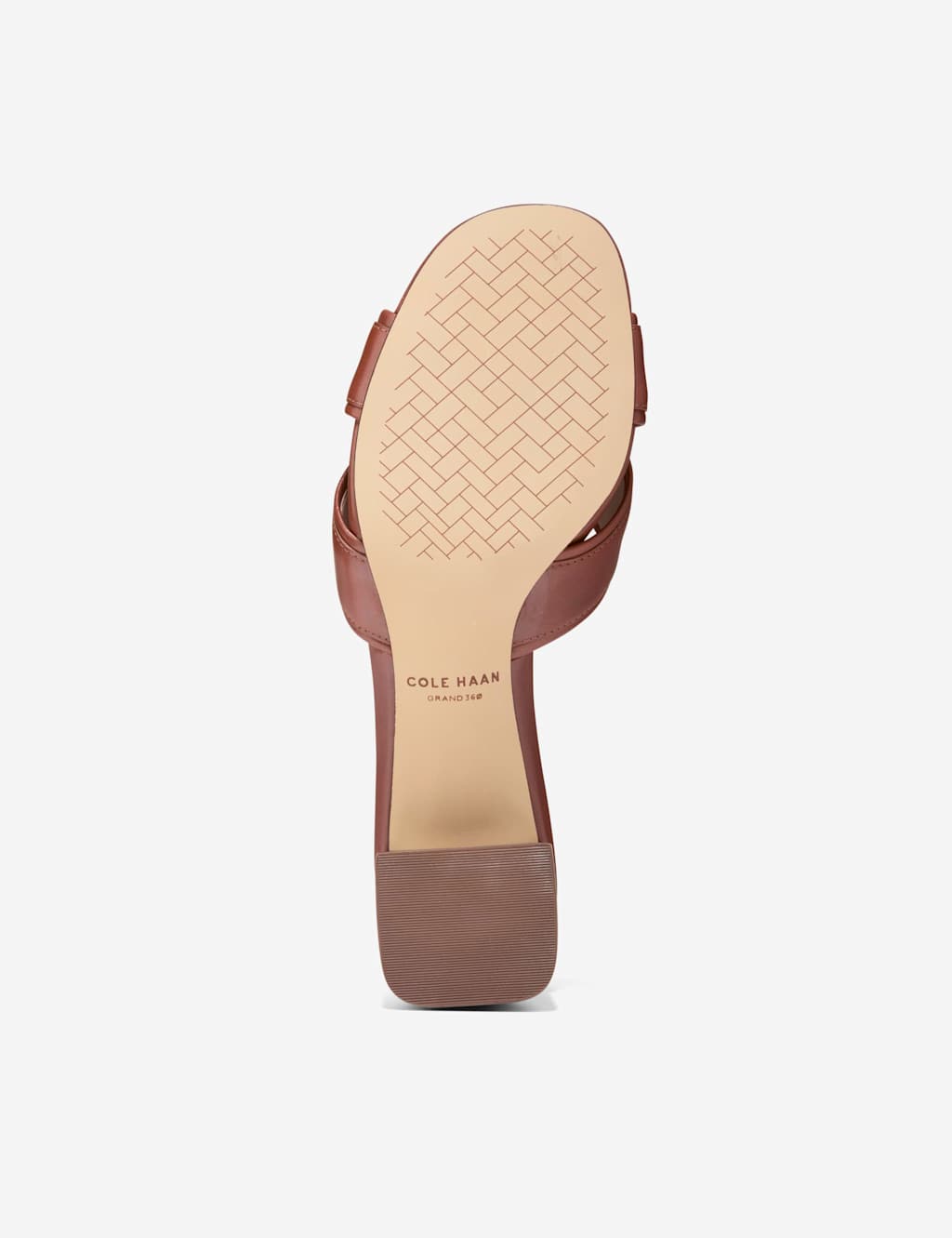 Leather Block Heel Open Toe Sandals 7 of 7