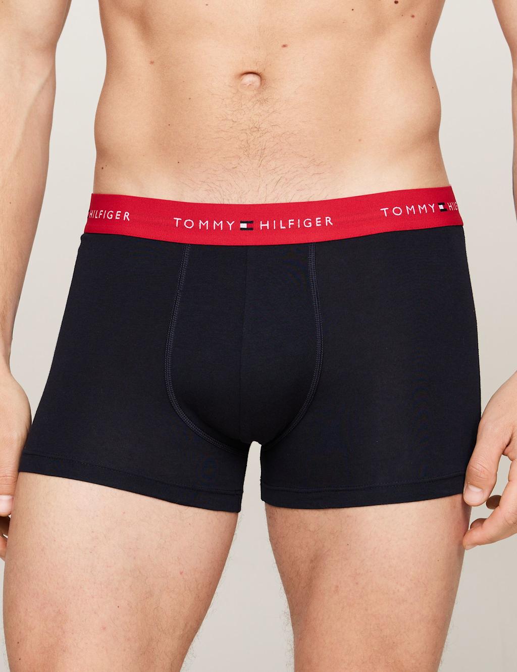 3pk Signature Cotton Stretch Trunks 2 of 7