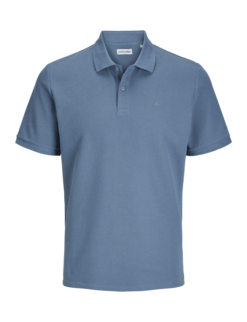 Cotton Blend Waffle Textured Polo Shirt 2 of 7