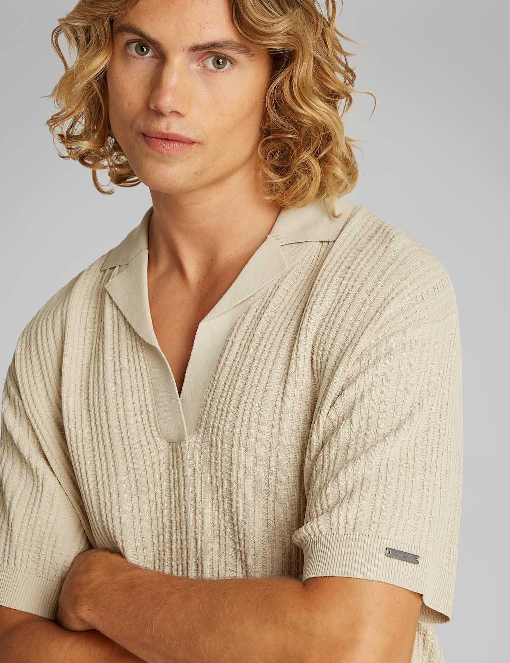Lifestyle Fashion Knitted Polo Shirt 3 of 5