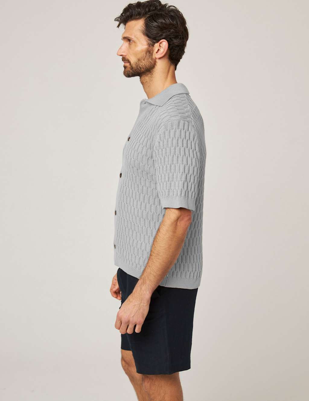 Pure Cotton Textured Shirt 5 of 6