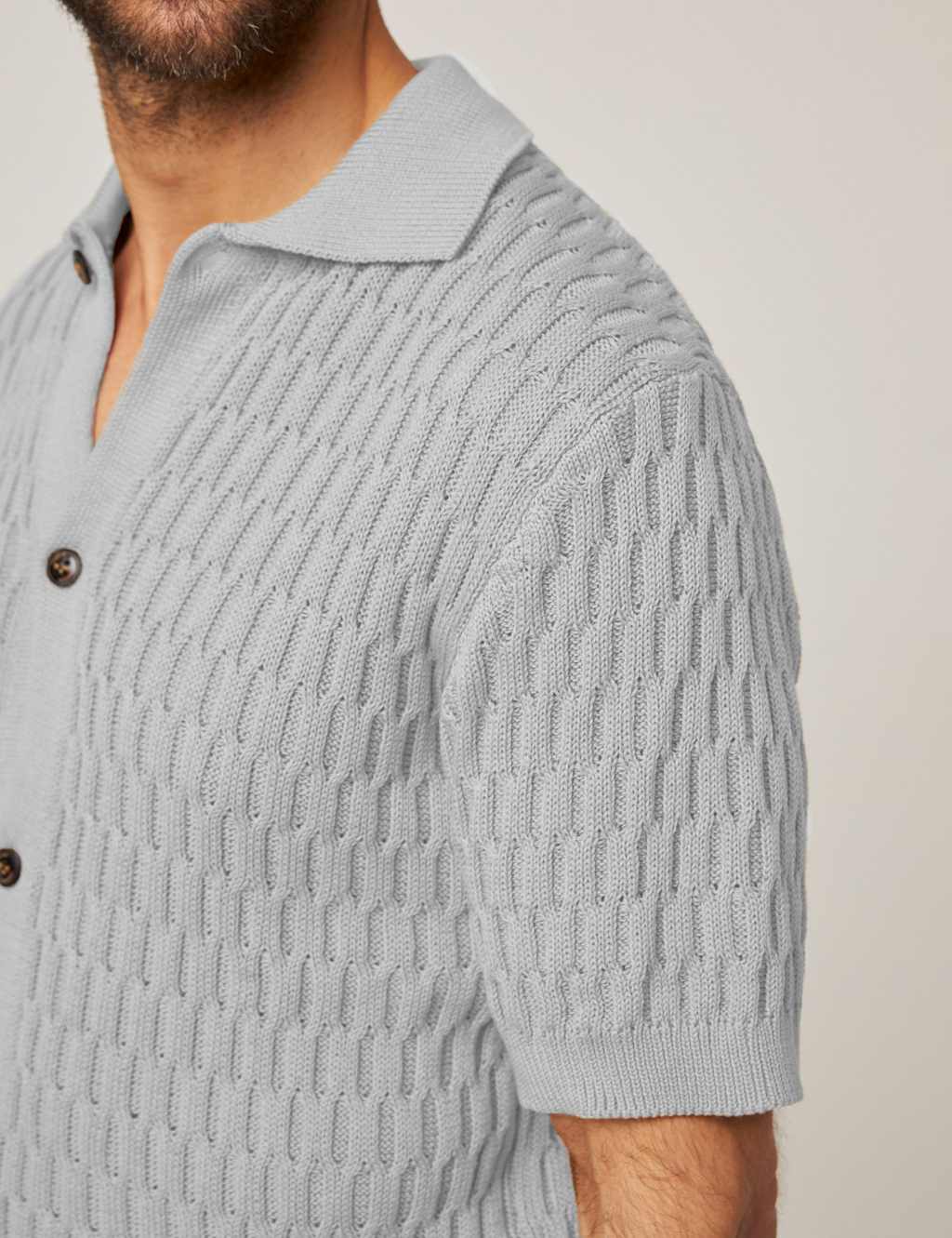 Pure Cotton Textured Shirt 6 of 6