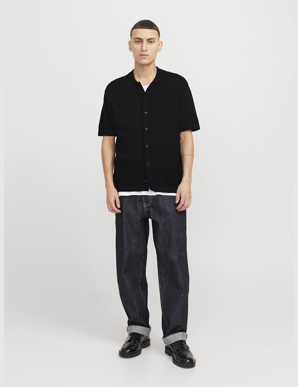 Cotton Rich Knitted Shirt 3 of 8