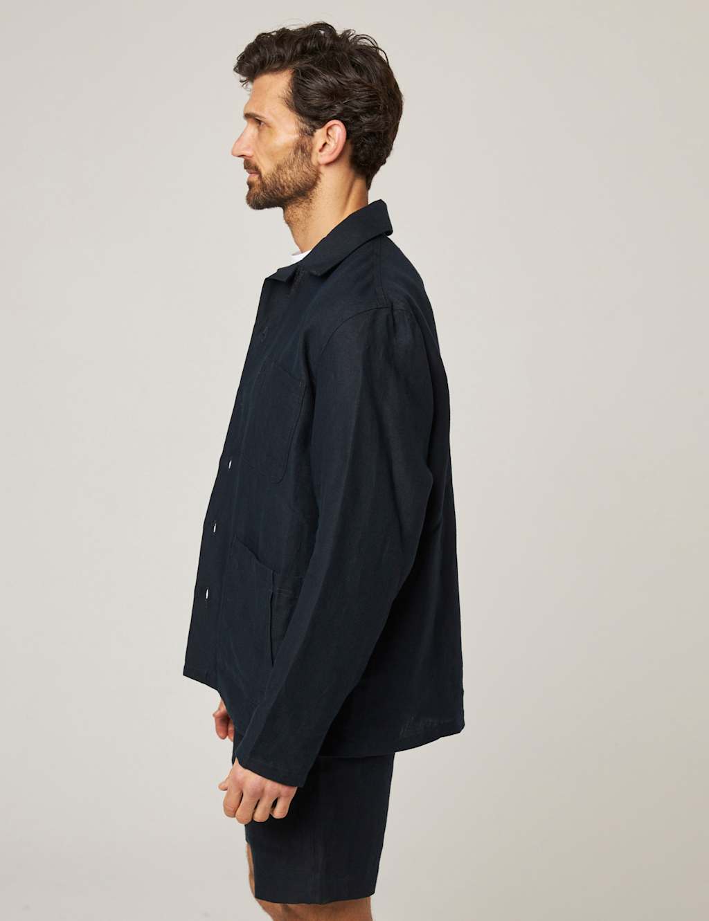 Pure Linen Shacket 4 of 5