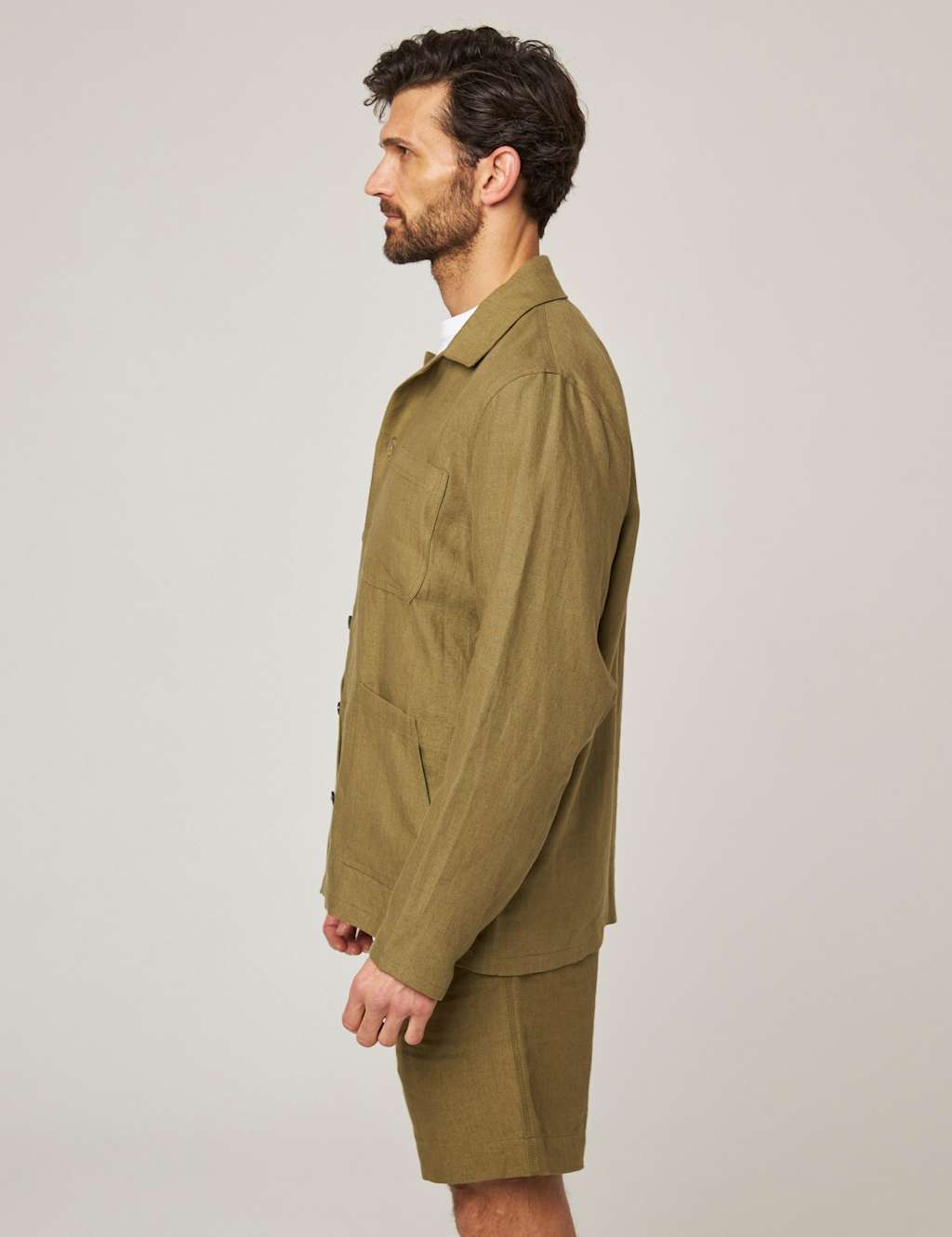 Pure Linen Shacket 5 of 6