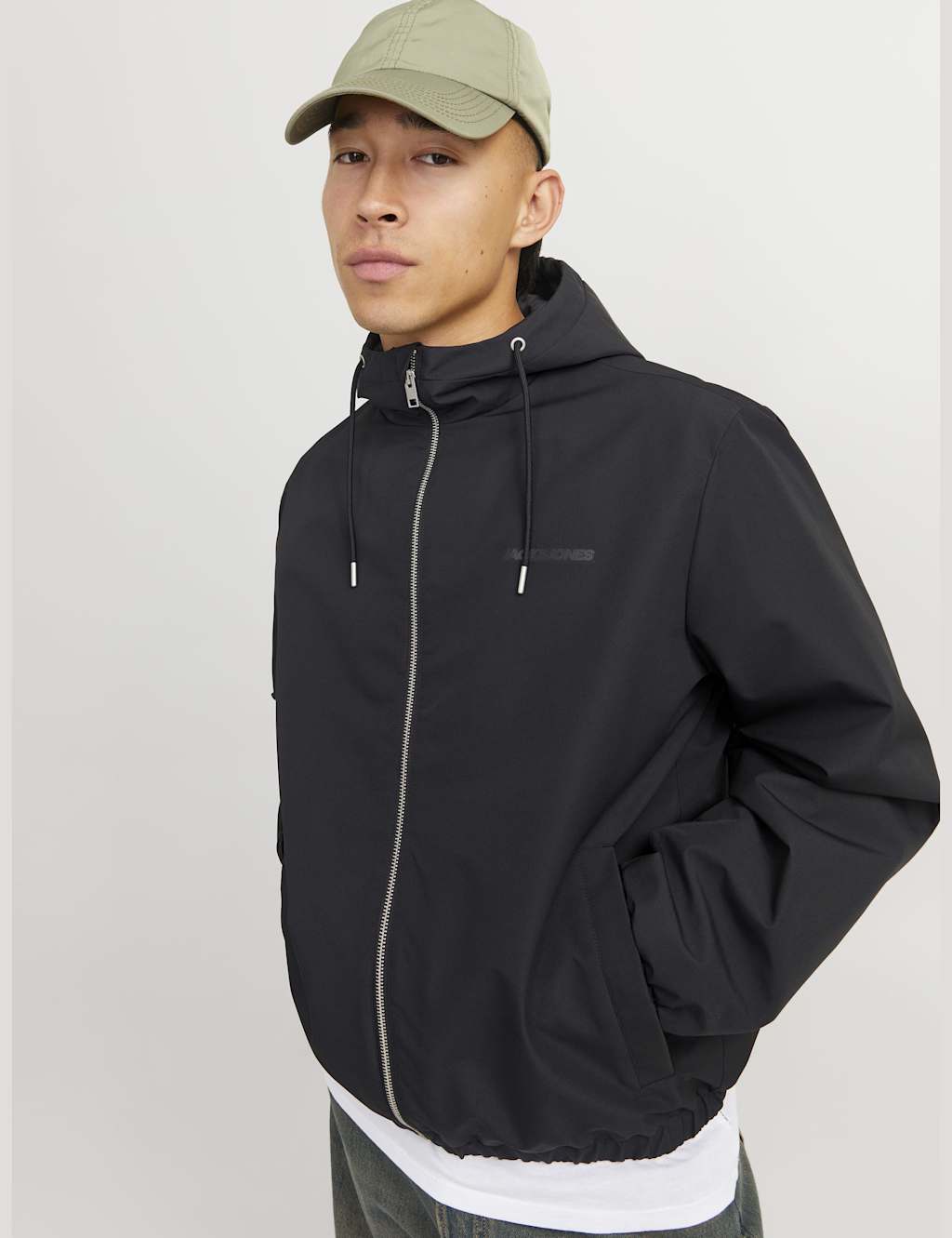 Relaxed Hooded bomber Jacket 7 of 9