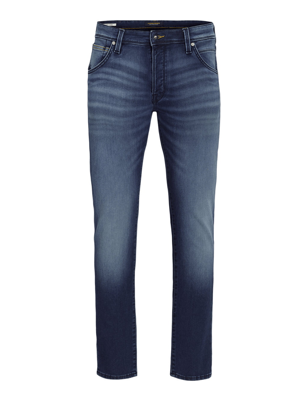 Tapered Fit Cotton Blend 5 Pocket Jeans 3 of 9