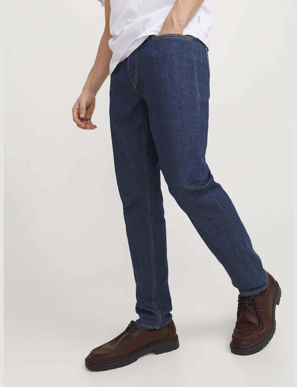 Slim Fit Stretch 5 Pocket Jeans 7 of 9