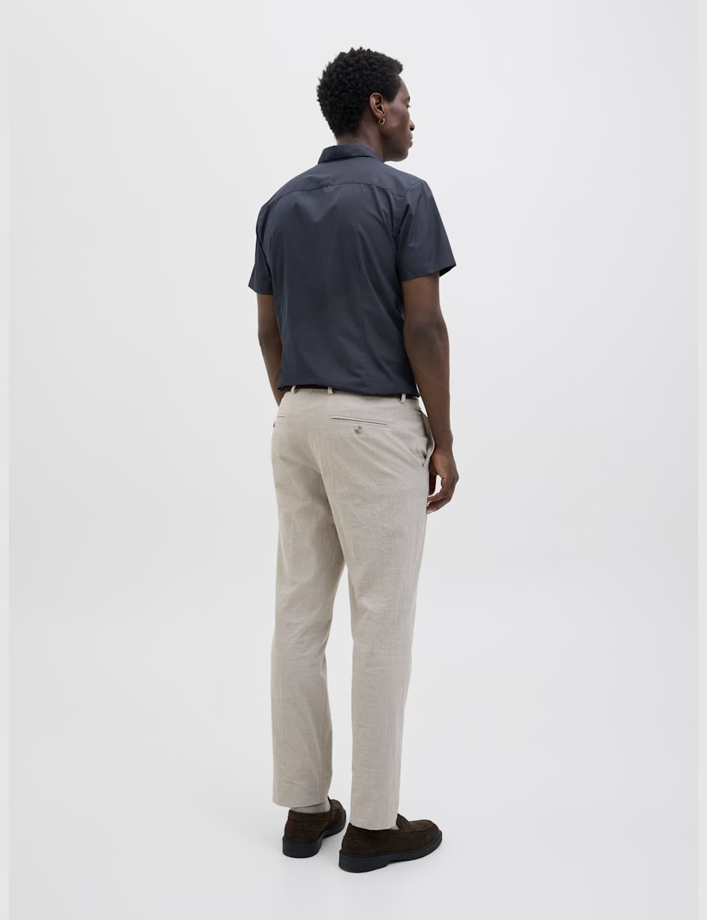 Cotton Blend Oxford Shirt 4 of 7