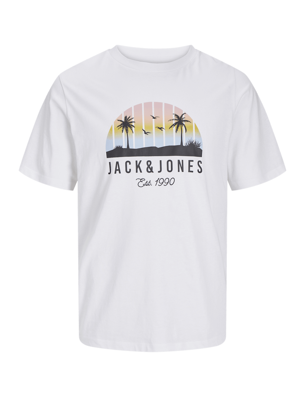 Pure Cotton Palm Graphic T-Shirt 2 of 8