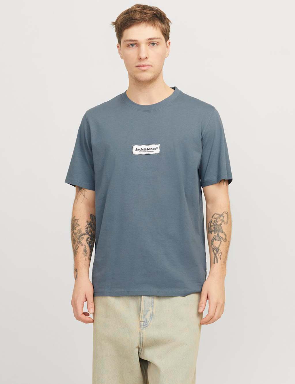 3pk Pure Cotton Logo Print T-Shirts 2 of 6