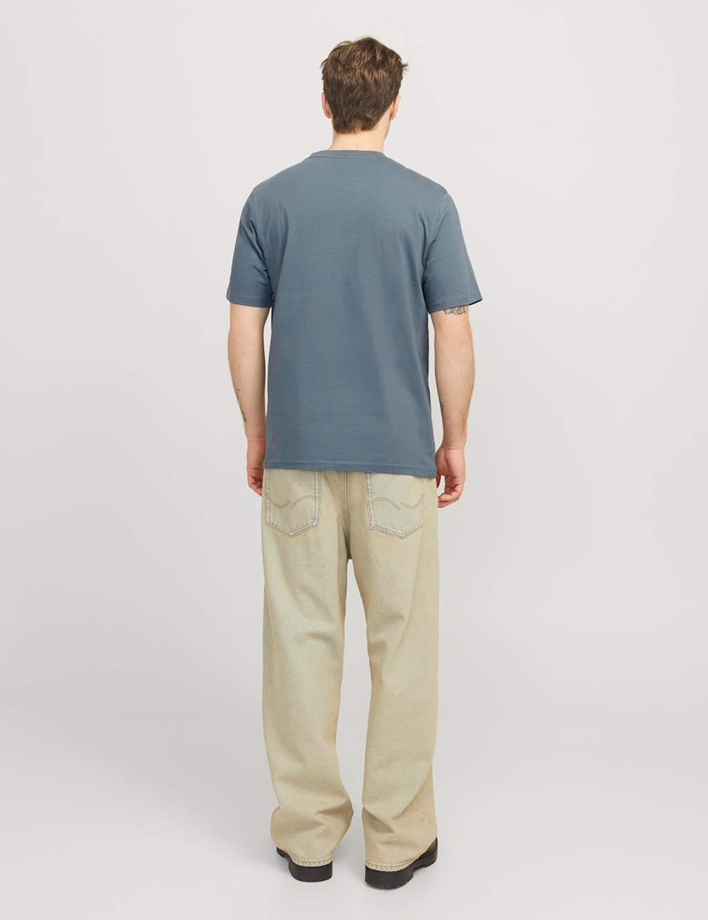 3pk Pure Cotton Logo Print T-Shirts 4 of 6