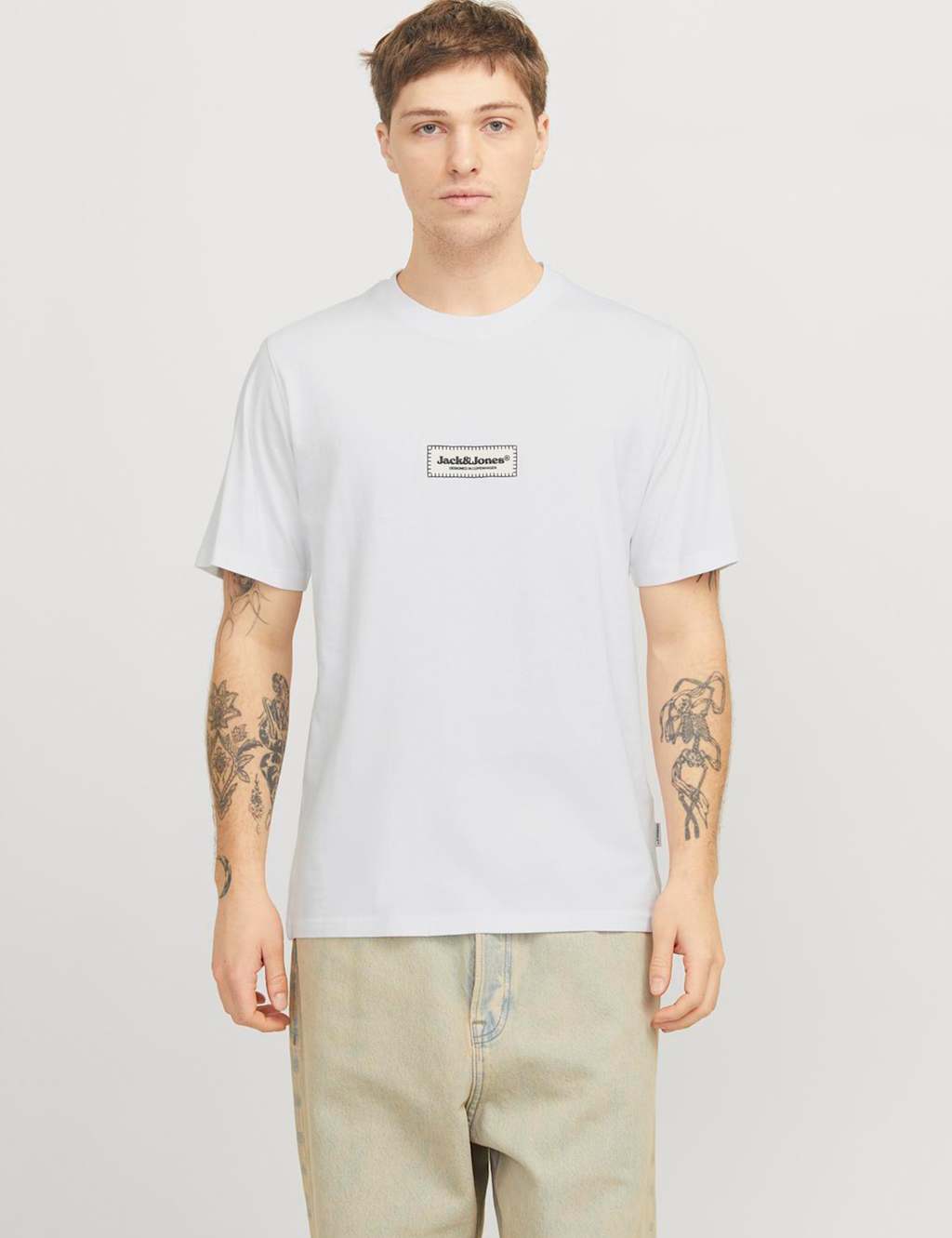 3pk Pure Cotton Logo Print T-Shirts 5 of 6