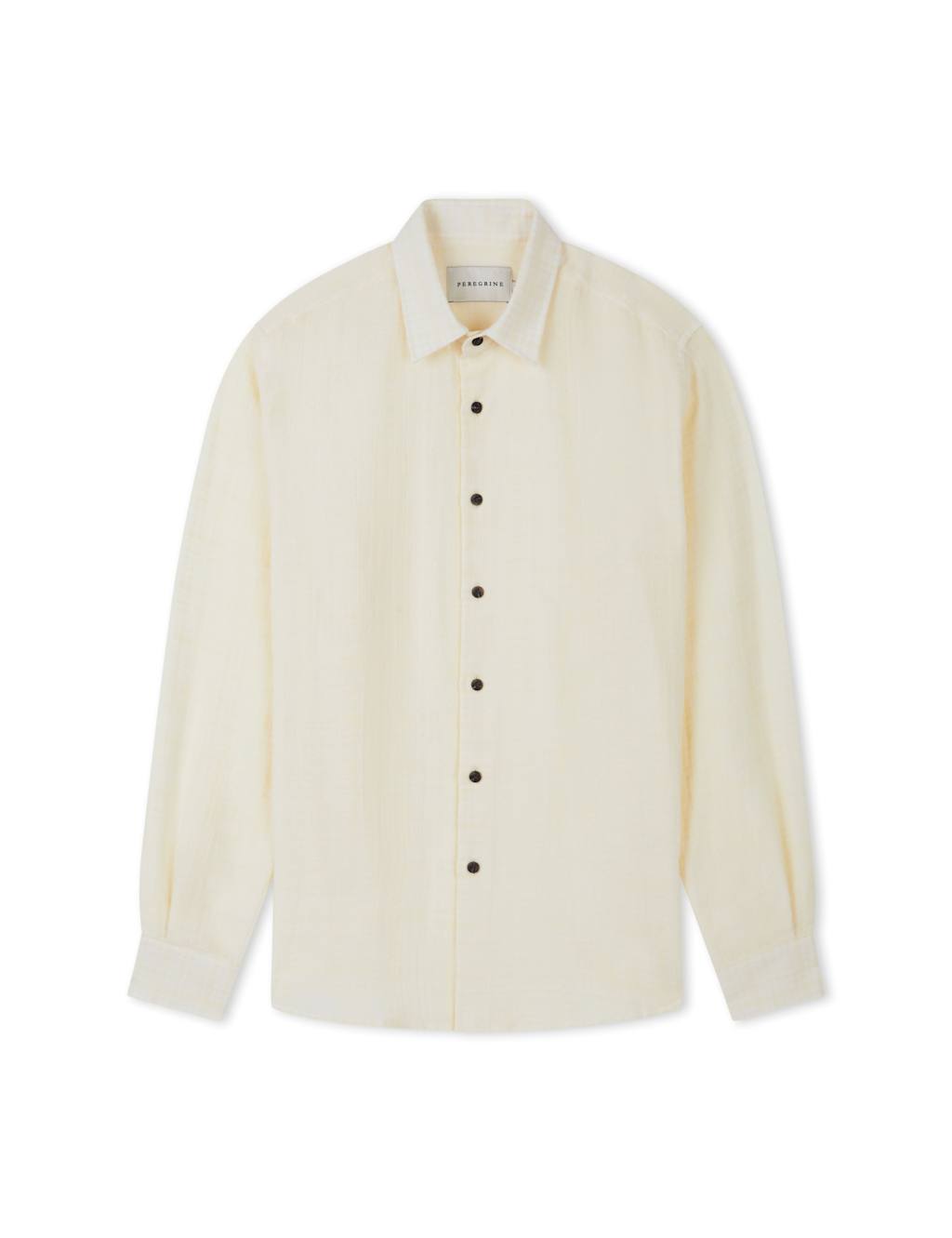 Pure Cotton Textured Flannel Shirt 2 of 6