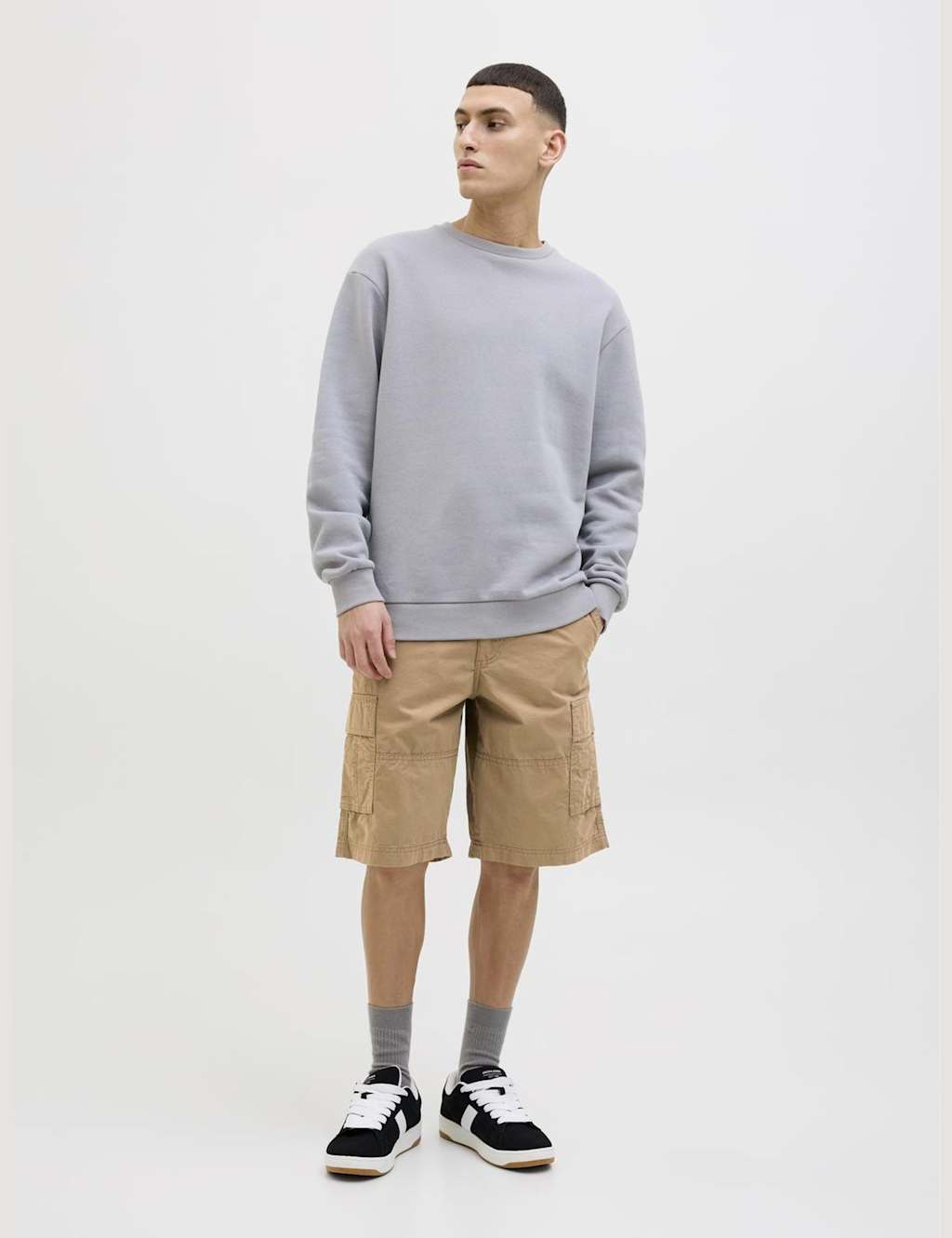 2pk Pure Cotton Cargo Shorts 2 of 7