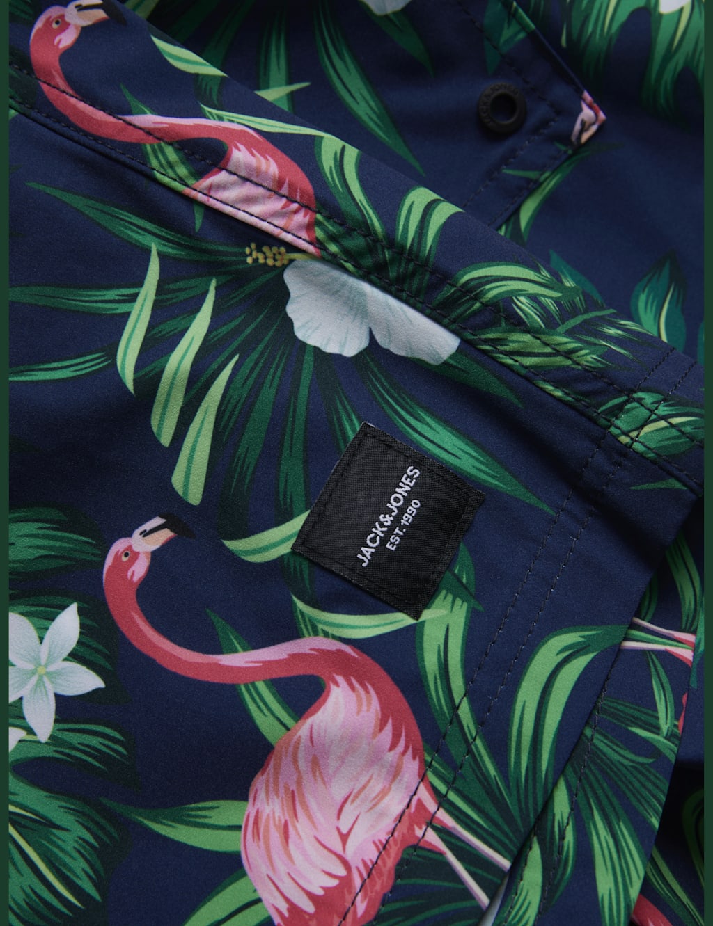 Floral and Flamingo Print Swim Shorts 5 of 5