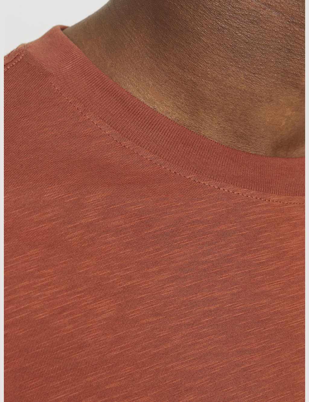 Pure Cotton Crew Neck Pocket T-Shirt 5 of 5