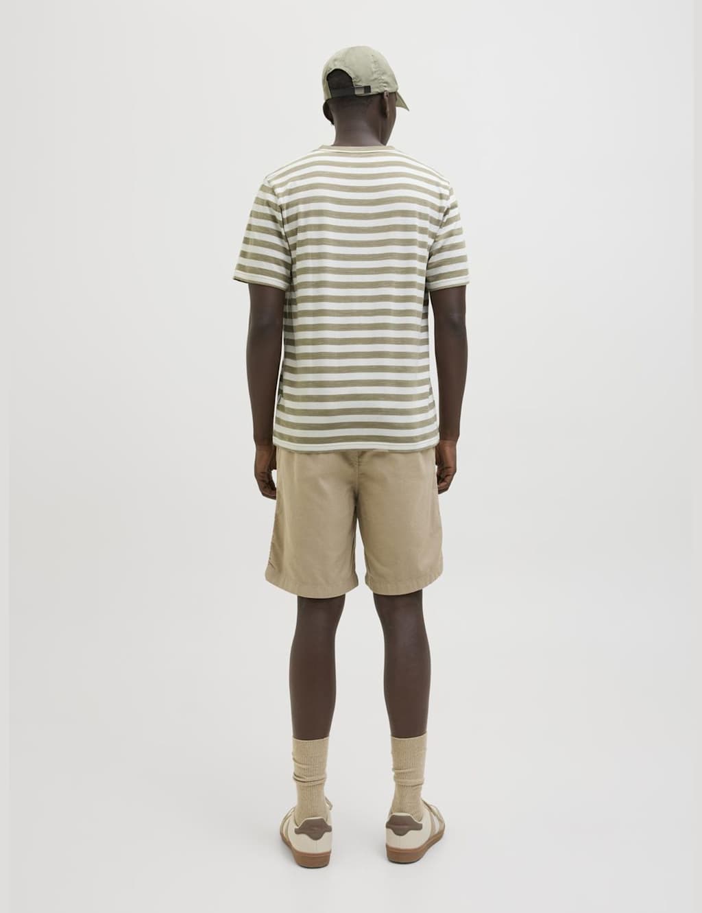 Cotton Rich Striped Crew Neck T-Shirt 4 of 7