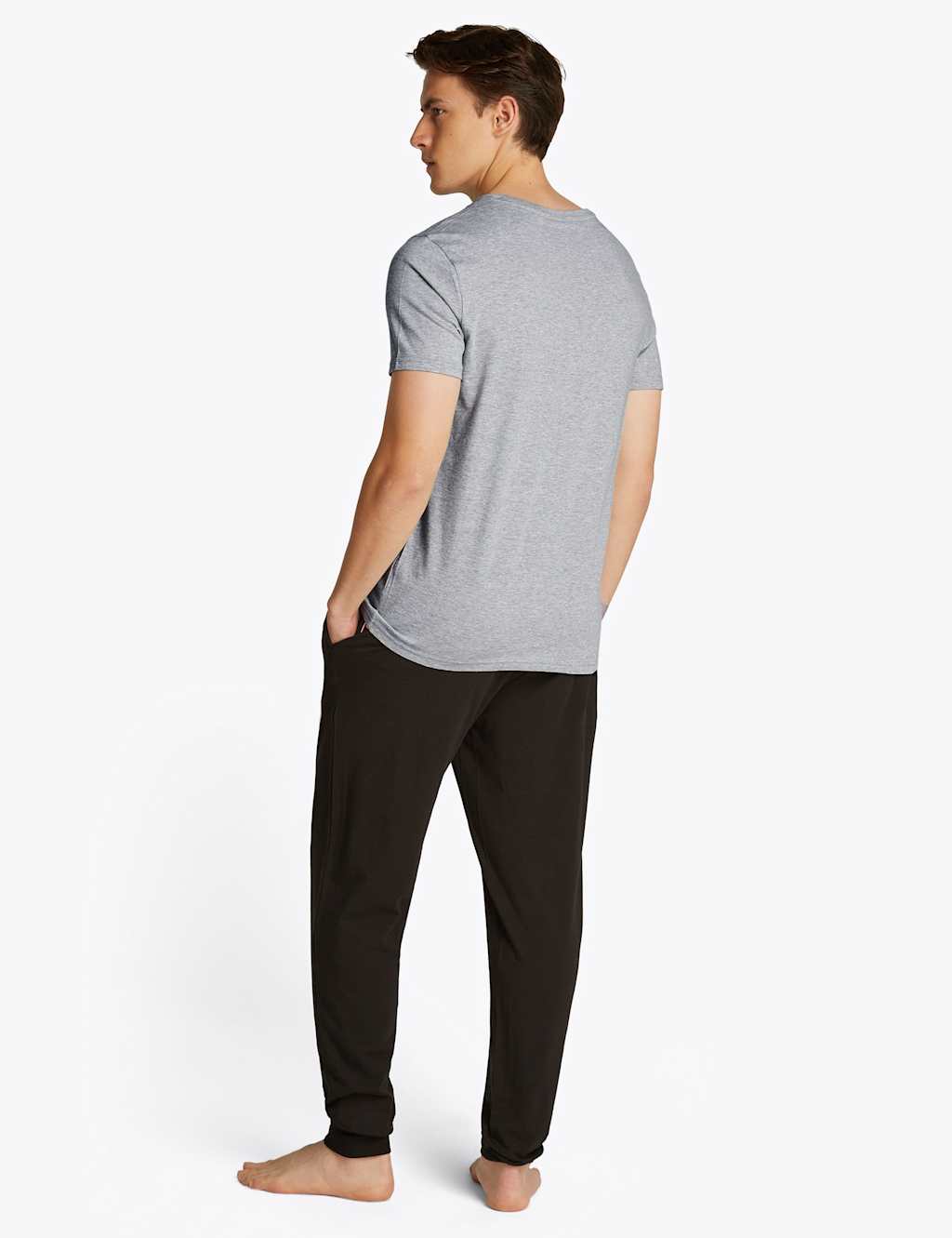 3pk Signature Pure Cotton Crew Neck T-Shirts 3 of 8