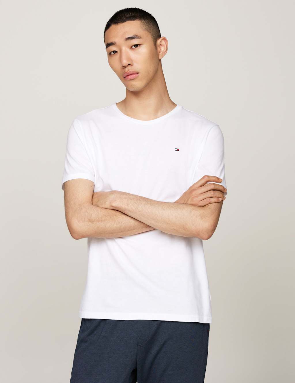 3pk Signature Pure Cotton Crew Neck T-Shirts 7 of 8