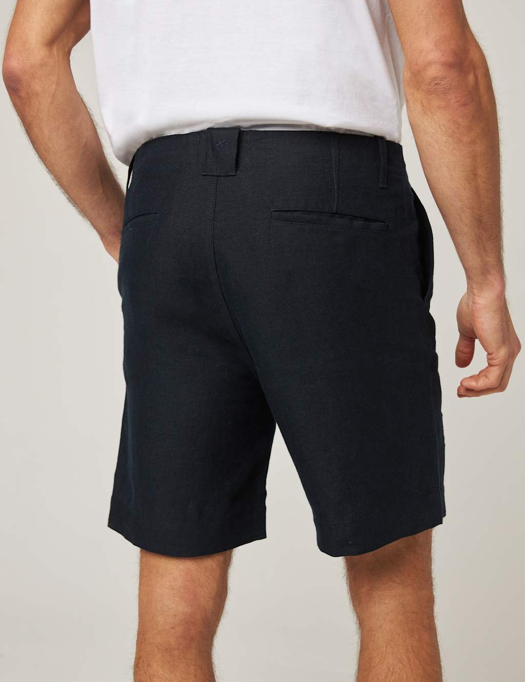 Pure Linen Regular Fit Lightweight Shorts 4 of 4