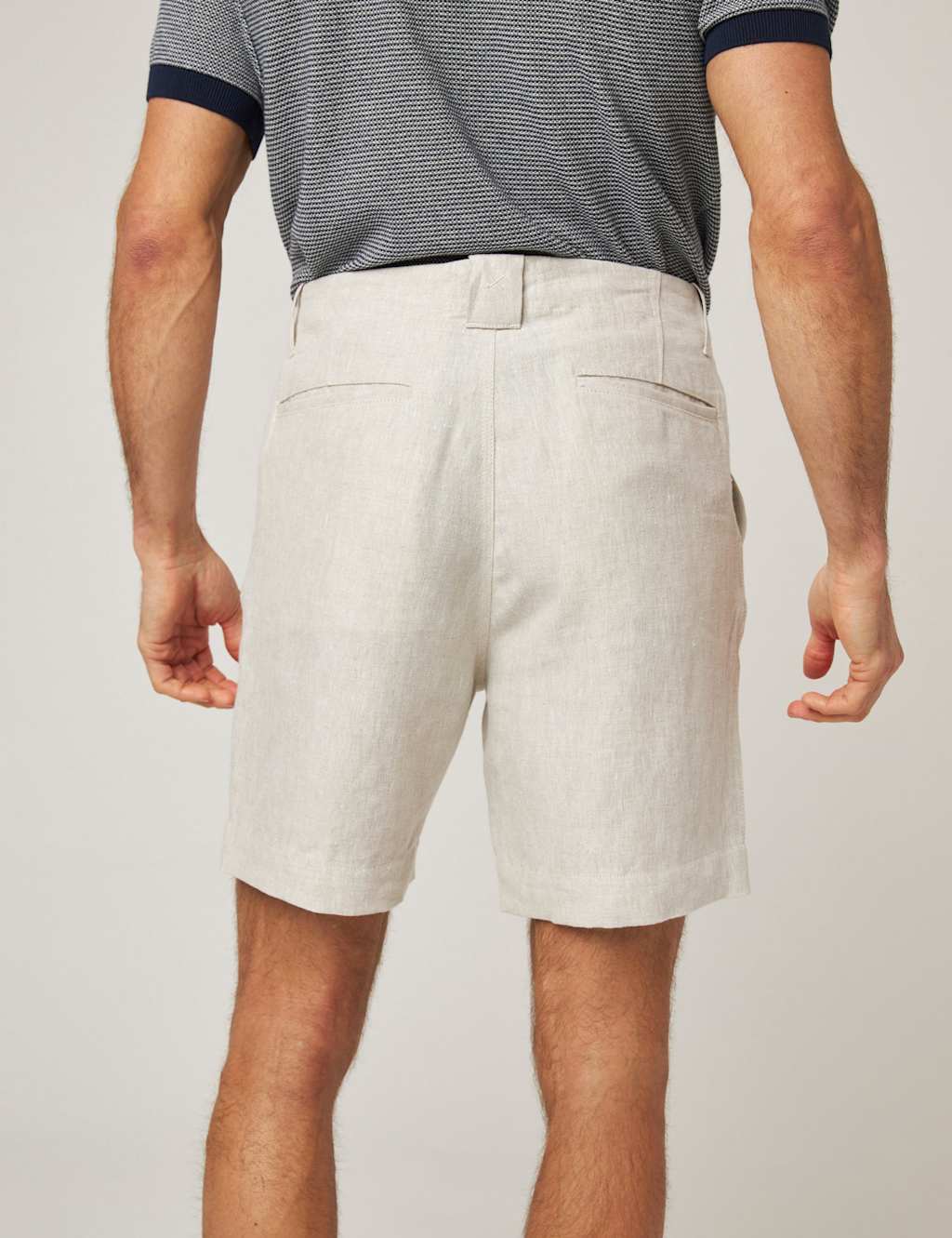 Pure Linen Regular Fit Lightweight Shorts 4 of 4