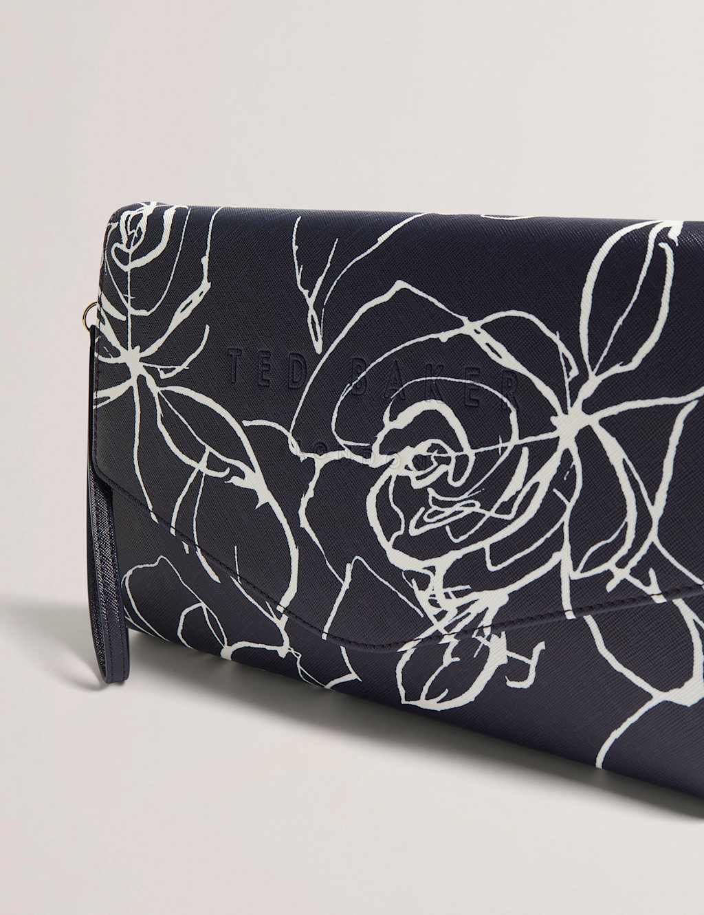 Floral Envelope Clutch Bag 3 of 4