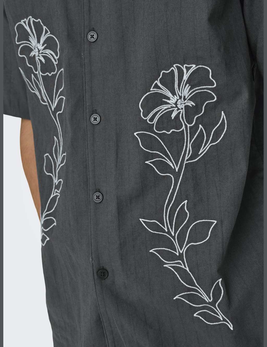 Pure Cotton Embroidered Shirt 6 of 6