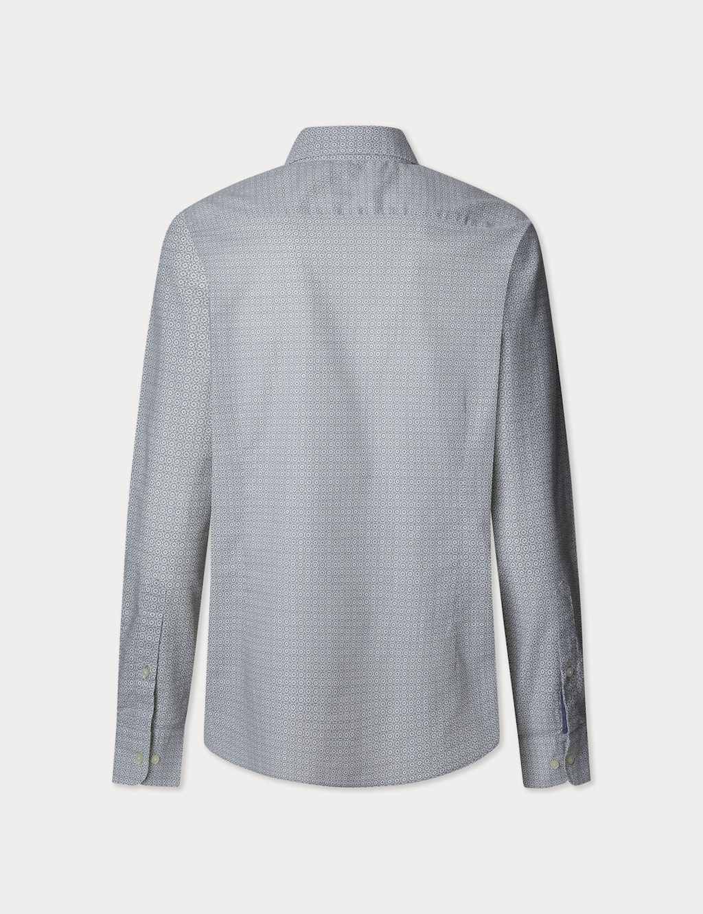 Pure Cotton Tiles Print Shirt 2 of 2