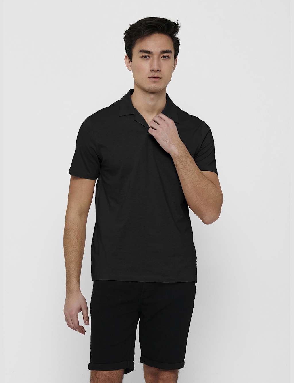 Pure Cotton Revere Polo Shirt 4 of 7